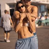VINTAGE BLUE TRACK PANT