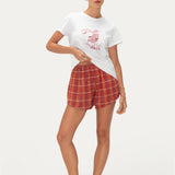 LIDO TEXTURED COTTON MINI TEE