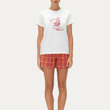 LIDO TEXTURED COTTON MINI TEE