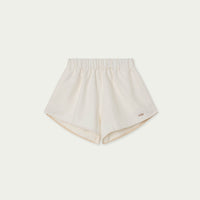 LOREN WOVEN SHORT ORGANIC WHITE
