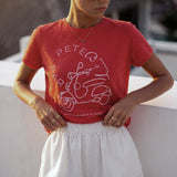 LOREN WOVEN SHORT ORGANIC WHITE